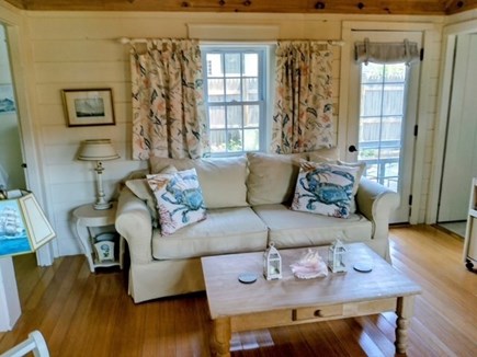 Dennis Port Cape Cod vacation rental - Living room with large comfortable sofa