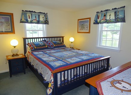 Falmouth Cape Cod vacation rental - Master queen bedroom with separate bathroom