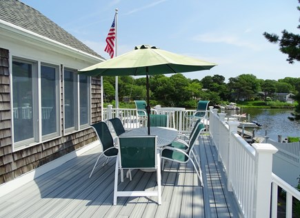 Falmouth Cape Cod vacation rental - Brand new deck overlooking water