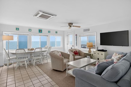 Orleans Cape Cod vacation rental - Living room panoramic beach views