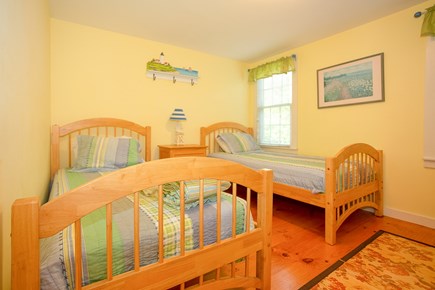 East Orleans Cape Cod vacation rental - Downstair Guest Room with Two Twin Beds
