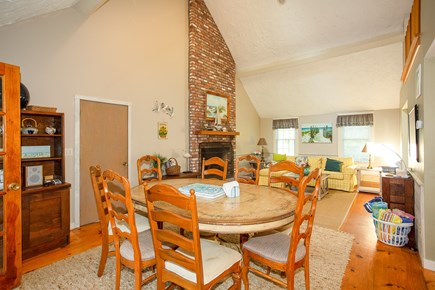 East Orleans Cape Cod vacation rental - Dining Room with Open Floor Plan off Kitchen