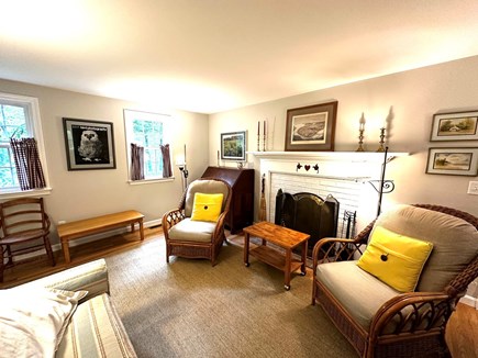 Brewster Cape Cod vacation rental - Family room with pull out bed.