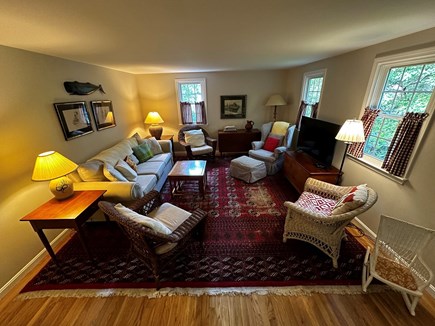 Brewster Cape Cod vacation rental - Living room with Smart TV