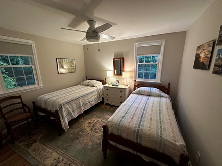 Brewster Cape Cod vacation rental - First Floor bedroom with twin beds