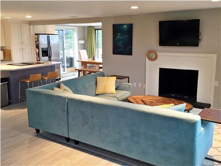 North Eastham Cape Cod vacation rental - Open Living Room / Kitchen / Dining Room