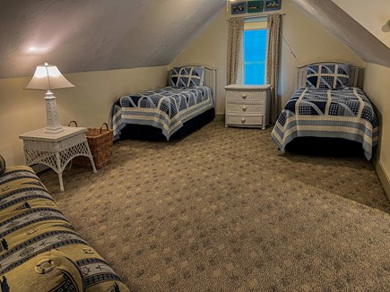 Brewster Cape Cod vacation rental - Upstairs twin bedroom - huge room with futon for extra guests