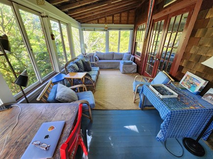 Woods Hole Cape Cod vacation rental - Roomy Sunporch