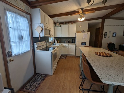  Eastham Cape Cod vacation rental - New Kitchen, cabinets, bar, and countertops