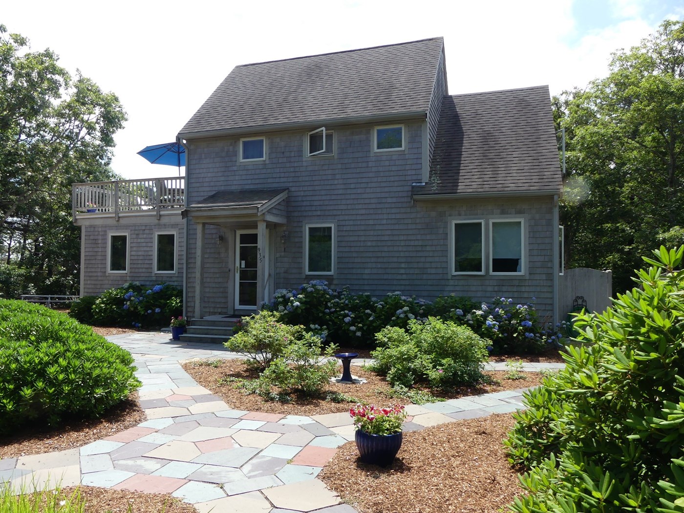 Second floor deck and patio