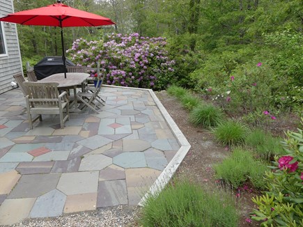 Eastham Cape Cod vacation rental - Patio with Weber gas grill