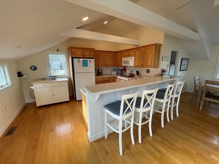 Eastham Cape Cod vacation rental - Second Floor Kitchen with Raised Bar Seating