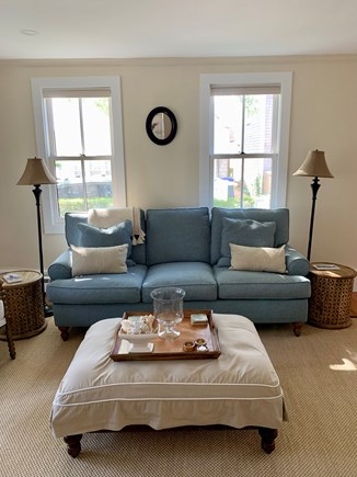 Provincetown, East End Cape Cod vacation rental - Living Room Sofa