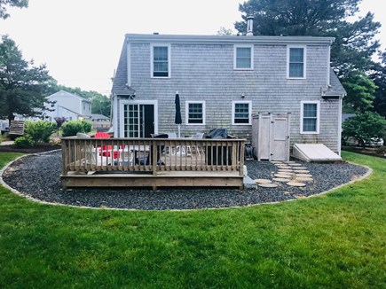 East Falmouth Cape Cod vacation rental - Large deck great for grilling, dining, and relaxing.