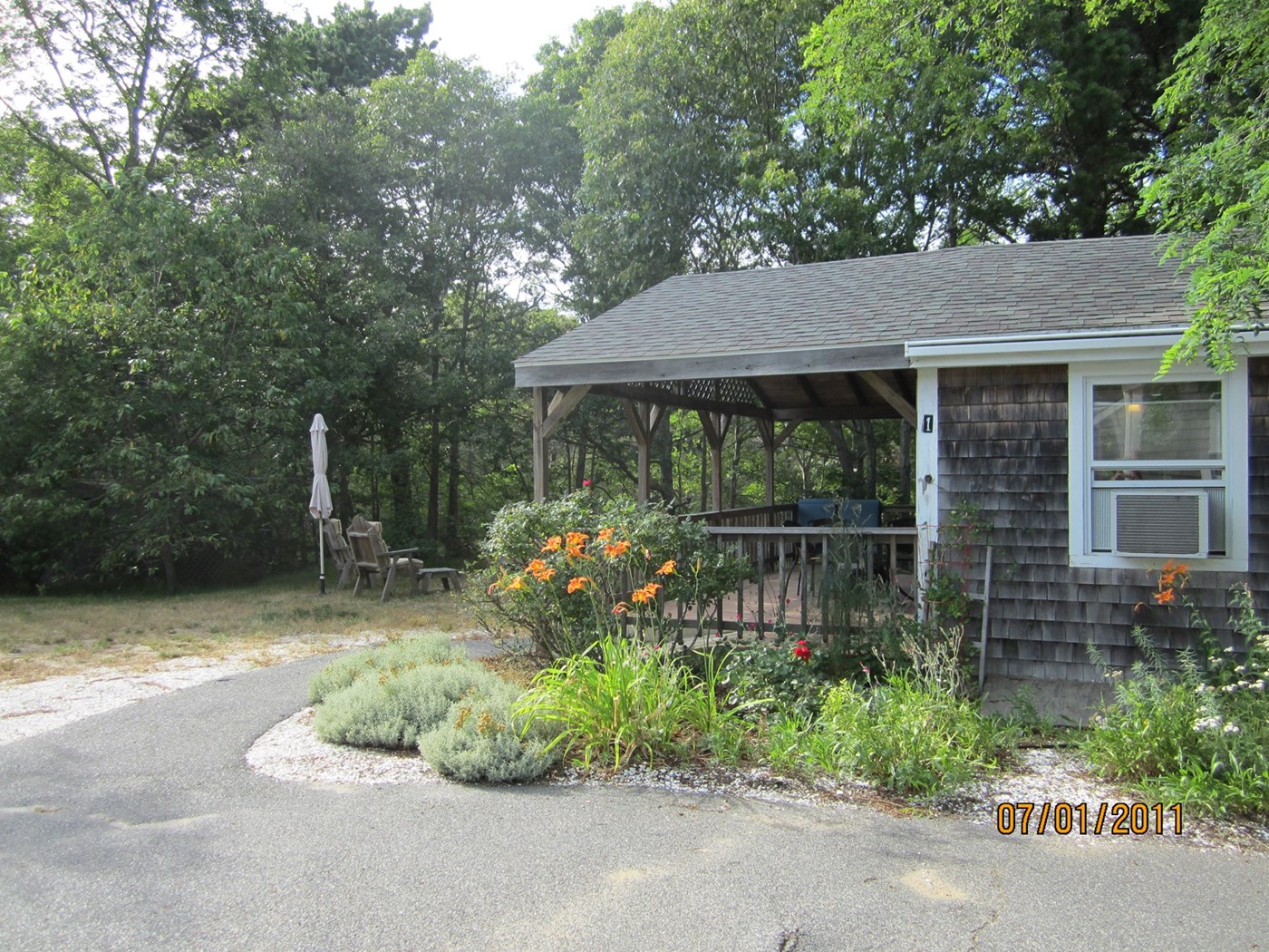 Sandpiper Cottages from Deck