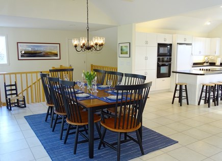 Wellfleet, Indian Neck Cape Cod vacation rental - Dining rooms seats 8, opens to large kitchen