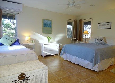 Wellfleet, Indian Neck Cape Cod vacation rental - Bedroom with queen bed and twin bed