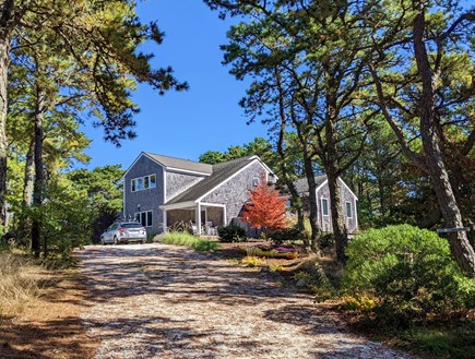 Wellfleet, Indian Neck Cape Cod vacation rental - Set high with water views - this home offers a special retreat
