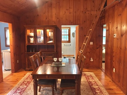 South Dennis Cape Cod vacation rental - Open dining area