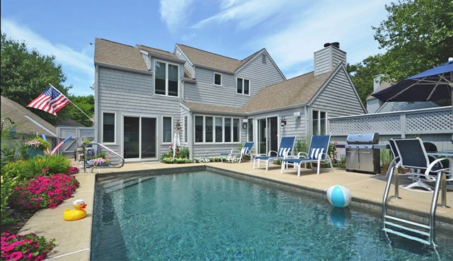 Pool Villa on the 13th Hole of the New Seabury Golf Course