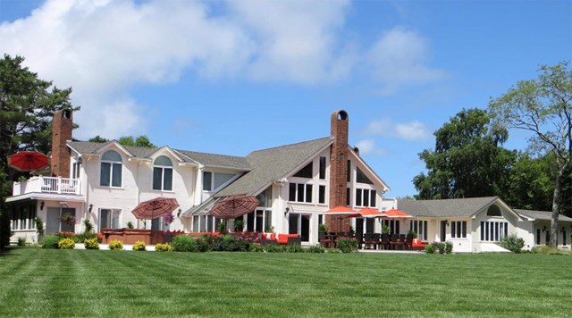 Private, ocean beachfront estate