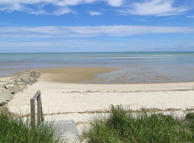 Well-appointed Home Steps from Private Sunset Beach
