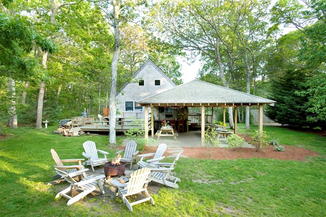 Private pool, outdoor bar, and climbing structure at this compound