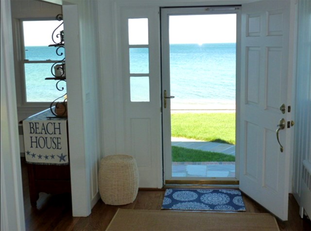 Oceanfront home on Old Silver Beach