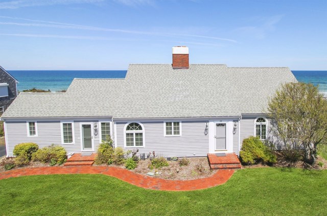 Beachfront Home on Cape Cod Bay