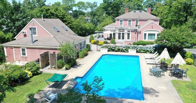 Yarmouth Port Family Compound with Pool and Hot Tub