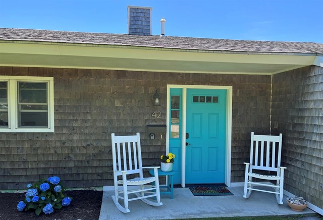 Beach and town — walk to both!