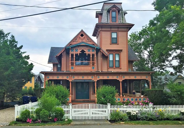 The Cinderella Cottage of Oak Bluffs