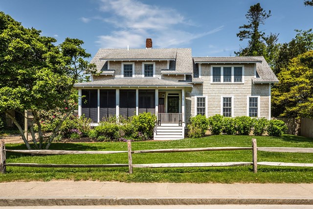 Edgartown Compound with Pool and Guest Cottage
