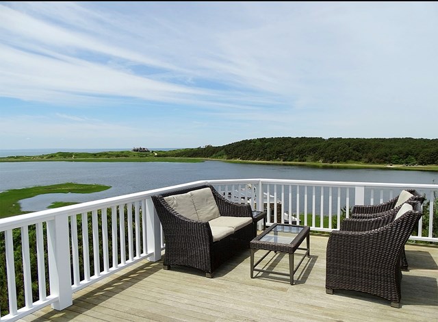 Beachfront home on Herring Cove
