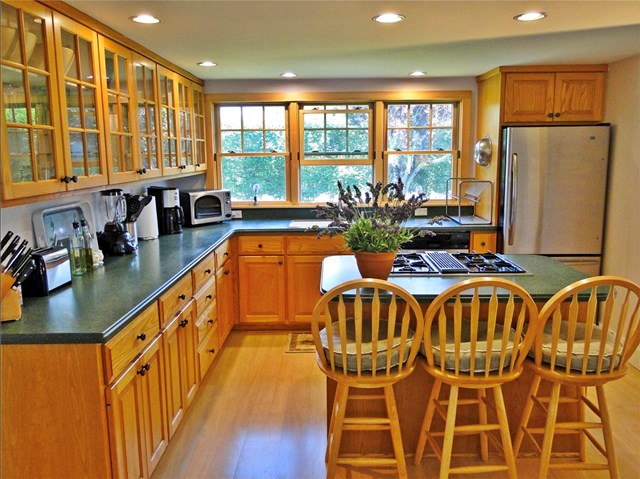 Water views from this true Nantucket style home