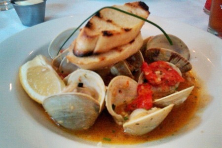 Fried calamari at The Pearl in Wellfleet