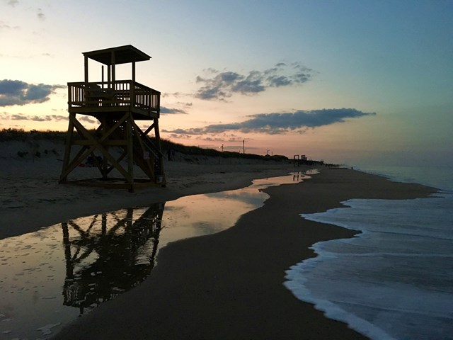 Nauset Beach, Orleans tide by Suzanne