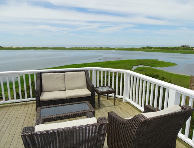 4 Bedroom Wellfleet Beachfront Home w/ Panoramic Water Views