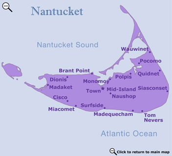Nantucket map