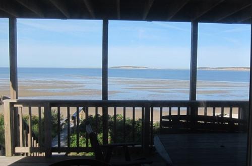 Our vacation rental and view from the deck - Property ID 18254