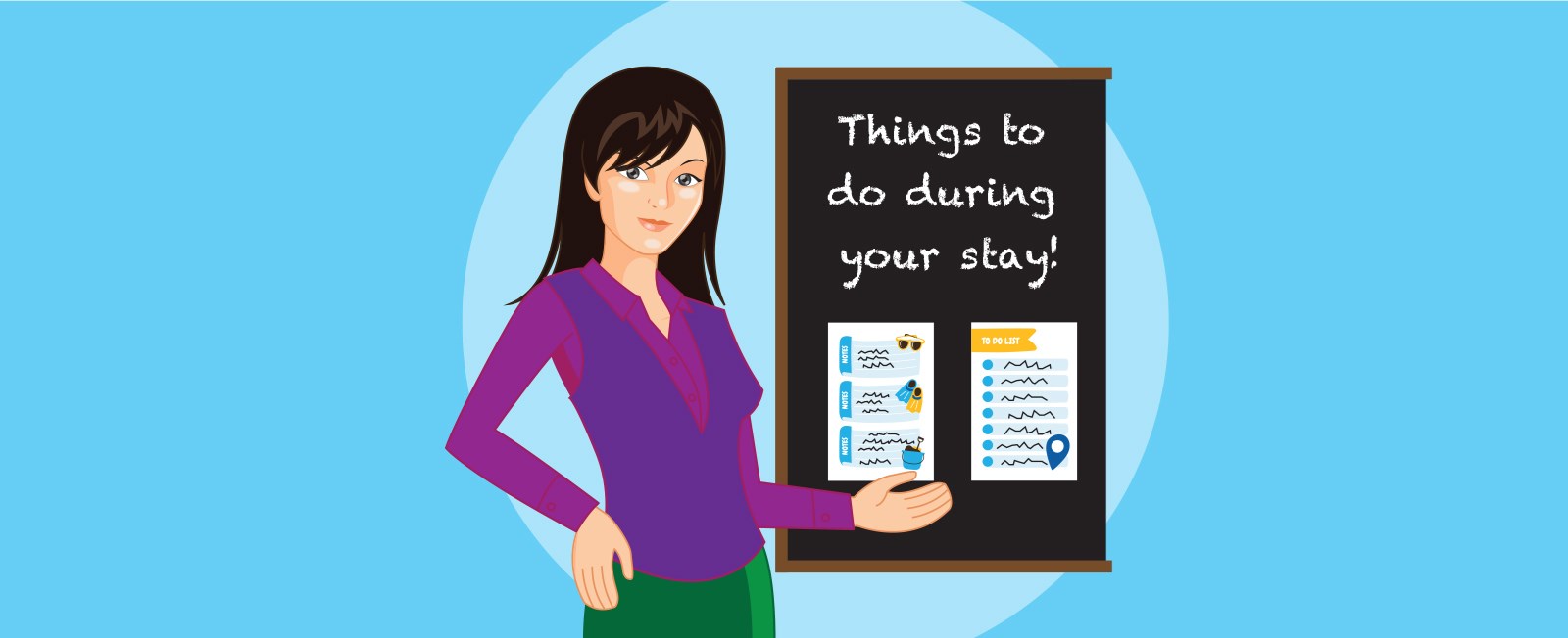 Use our Events Calendar to inform your guests about all the fun things to do while they’re at your home.