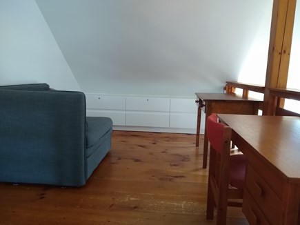 West Tisbury, Stoney Hill Lane Martha's Vineyard vacation rental - Loft on 2nd floor with pull-out twin sofabed