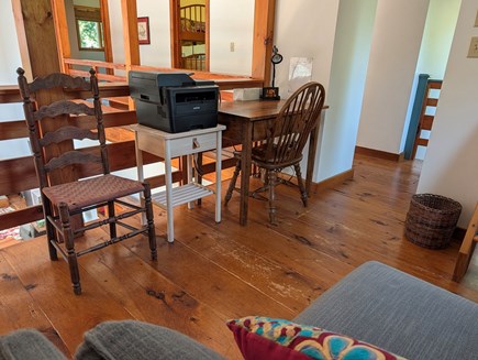 West Tisbury, Stoney Hill Lane Martha's Vineyard vacation rental - Loft as seen from pull out bed