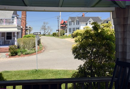Oak Bluffs Martha's Vineyard vacation rental - Porch towards Ocean Park
