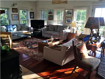 Aquinnah Martha's Vineyard vacation rental - Living room