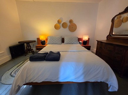 2 Pocasset Avenue, Oak Bluffs  Martha's Vineyard vacation rental - Queen bedroom first floor