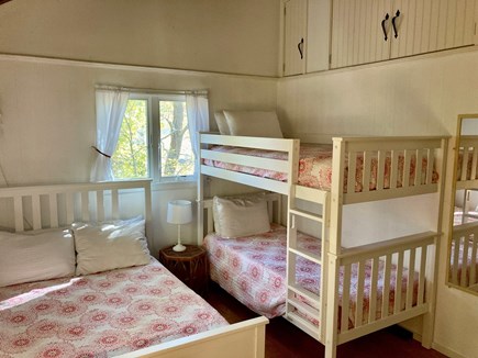 Oak Bluffs Martha's Vineyard vacation rental - 3rd bedroom with full bed and bunk bed