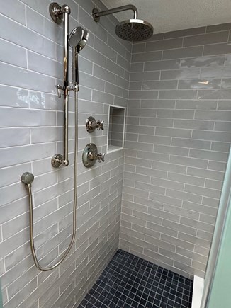 Oak Bluffs Martha's Vineyard vacation rental - Upstairs Shower stall.