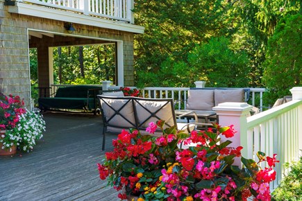 East Chop-Oak Bluffs Martha's Vineyard vacation rental - Large wraparound porch is perfect for relaxing and reading