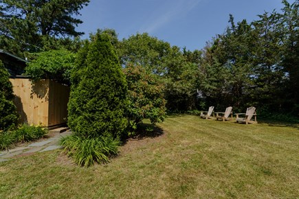 East Chop-Oak Bluffs Martha's Vineyard vacation rental - Large backyard with outdoor shower